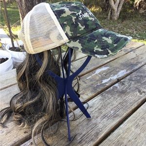 Ball Cap | With Faux Hair